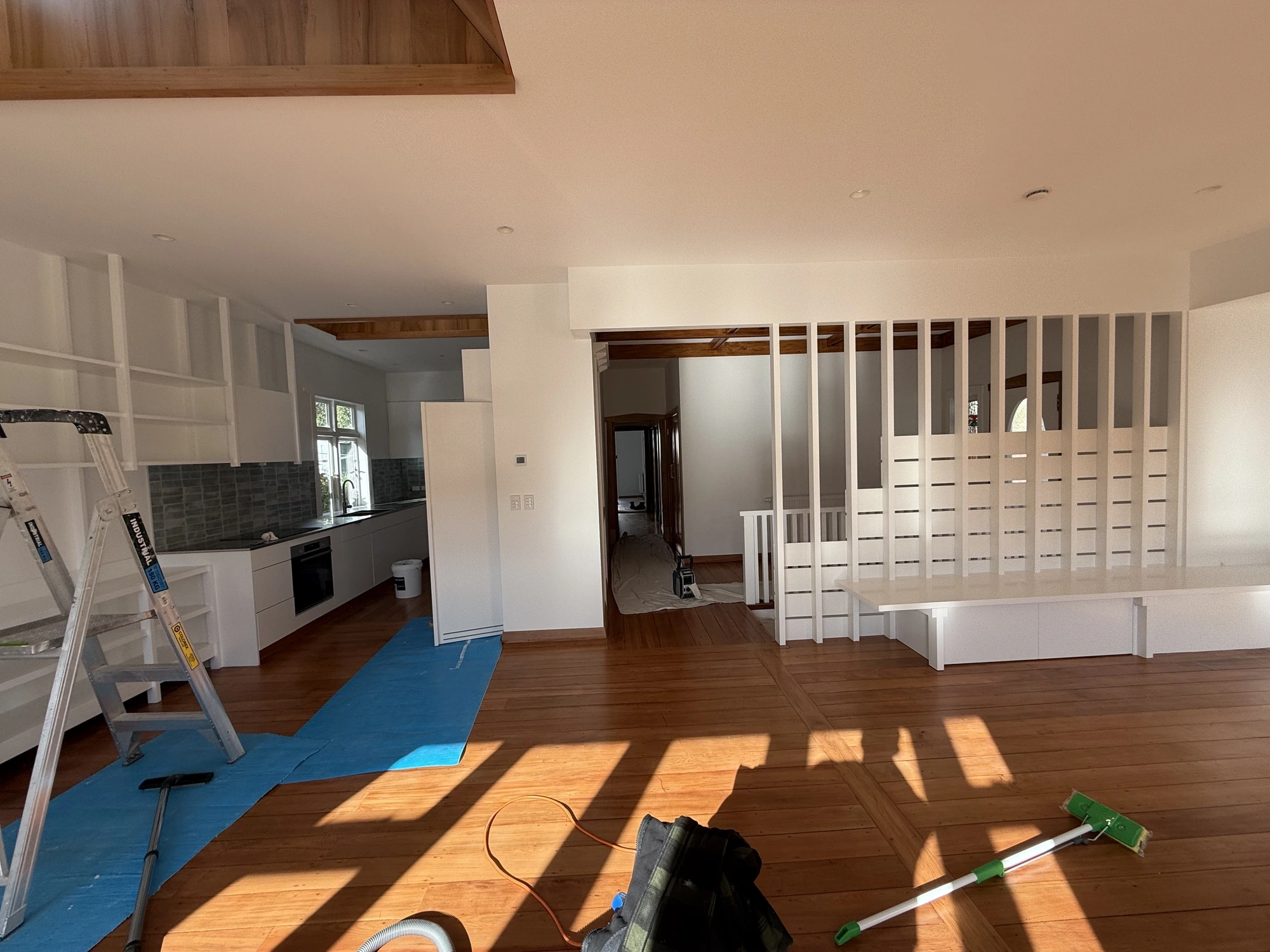 After stage final look after prep and quality paint application